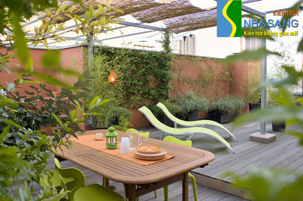 thiet ke vuon san thuong nha ong dep